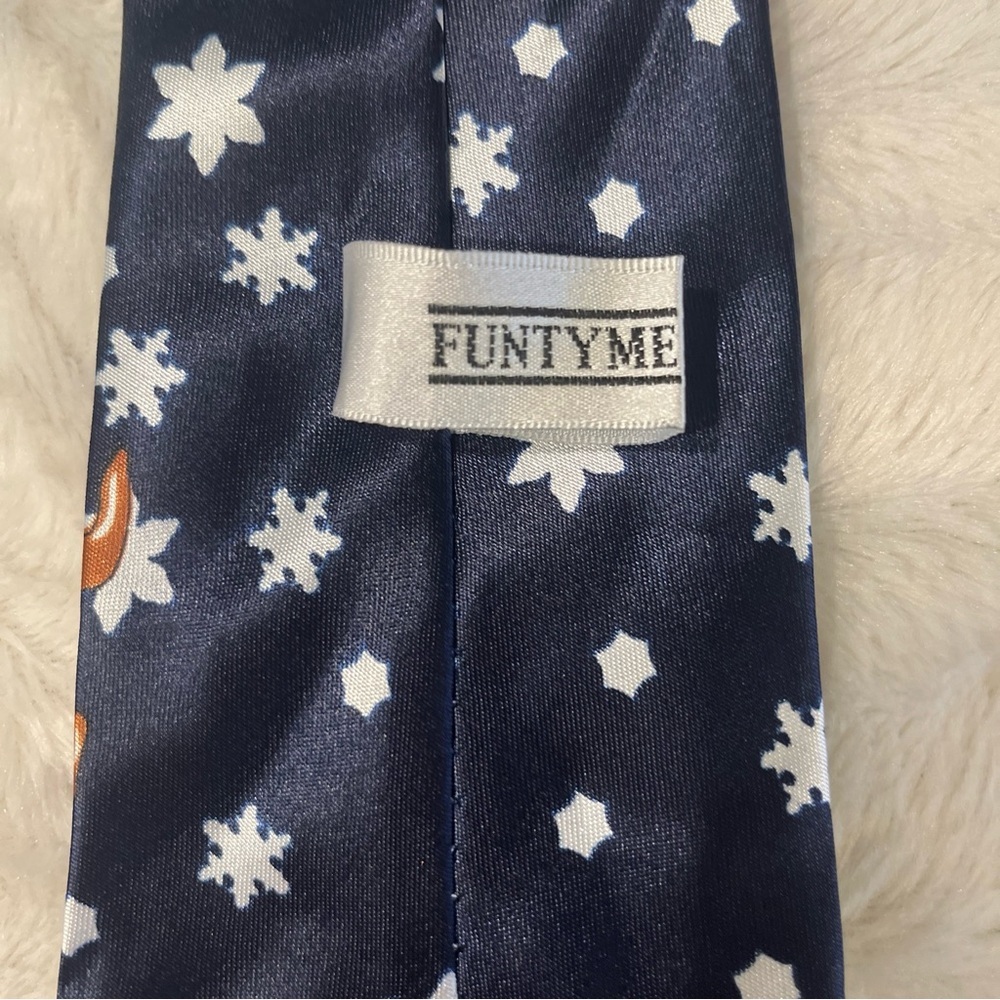 Funtyme Reindeer Christmas Tie.‎ New Without Tags - Picture 3 of 4